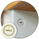 【金階塑鋼】NG3815 KD 浴室櫃產品特點小圖-KD旋鈕器組裝方式